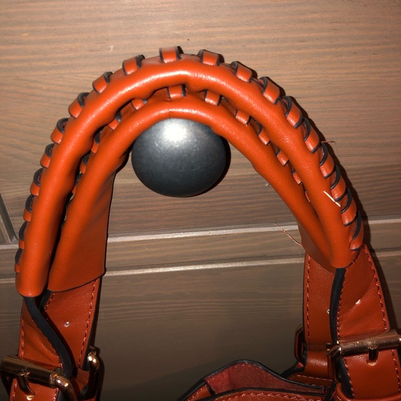 Aldo Orange/brown Shoulder purse - Picture 4 of 4